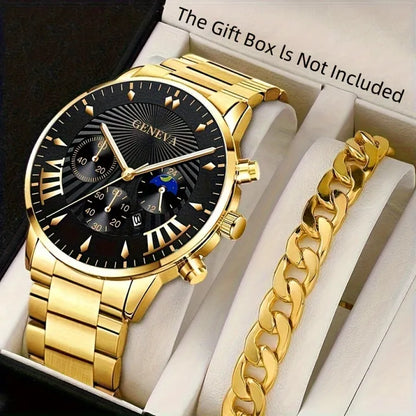 Pack of 2 Classic Luxury Watch for Men